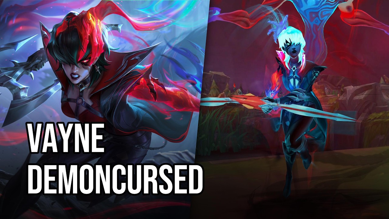Demoncursed Vayne Skin | League of Legends