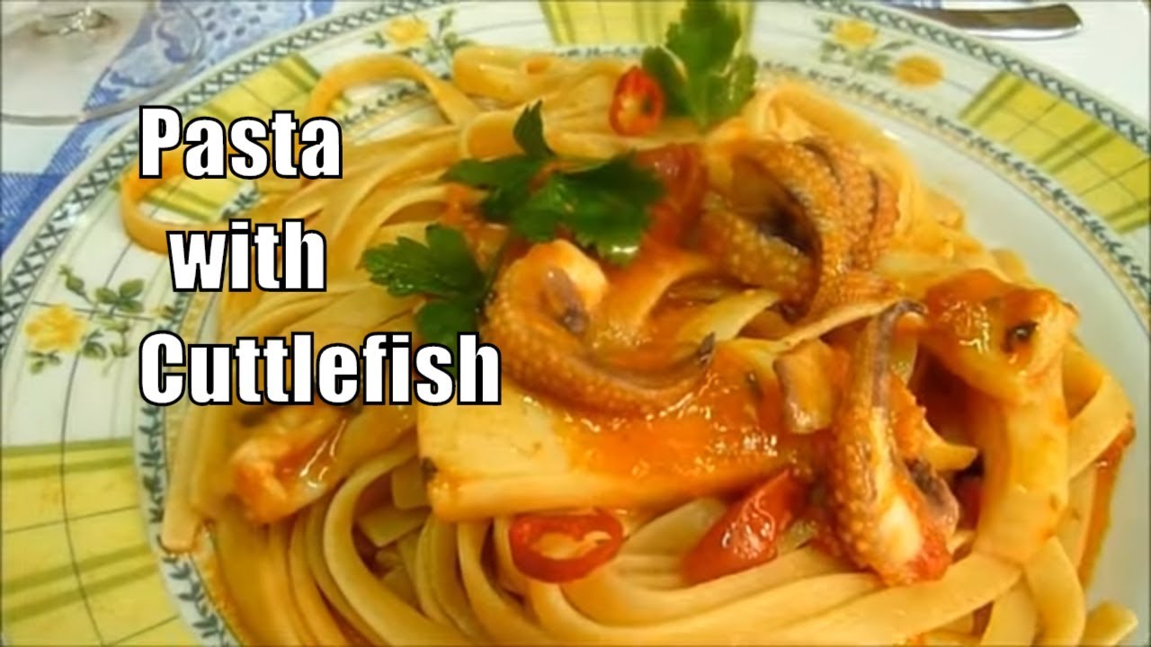World Renowned Chef's BEST Cuttlefish Pasta Recipe EVER!