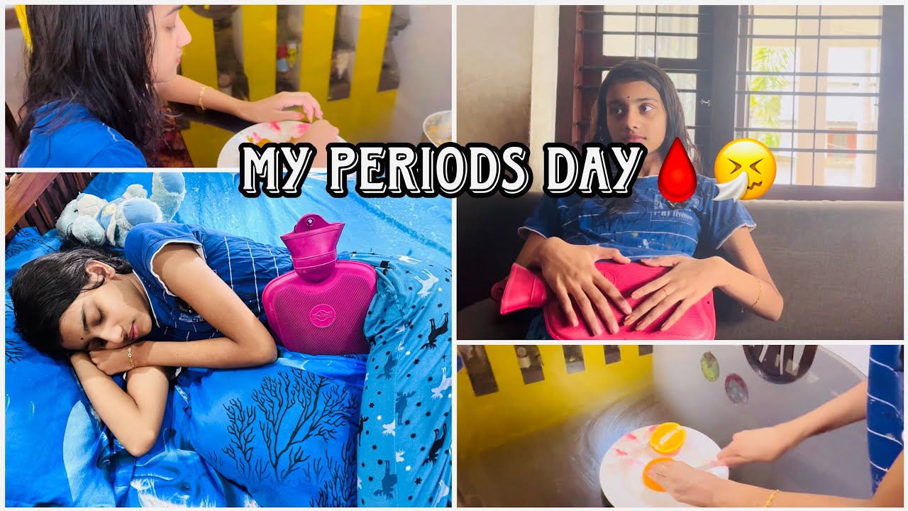 My Periods Day 🩸🤧..#periods#vismayaart