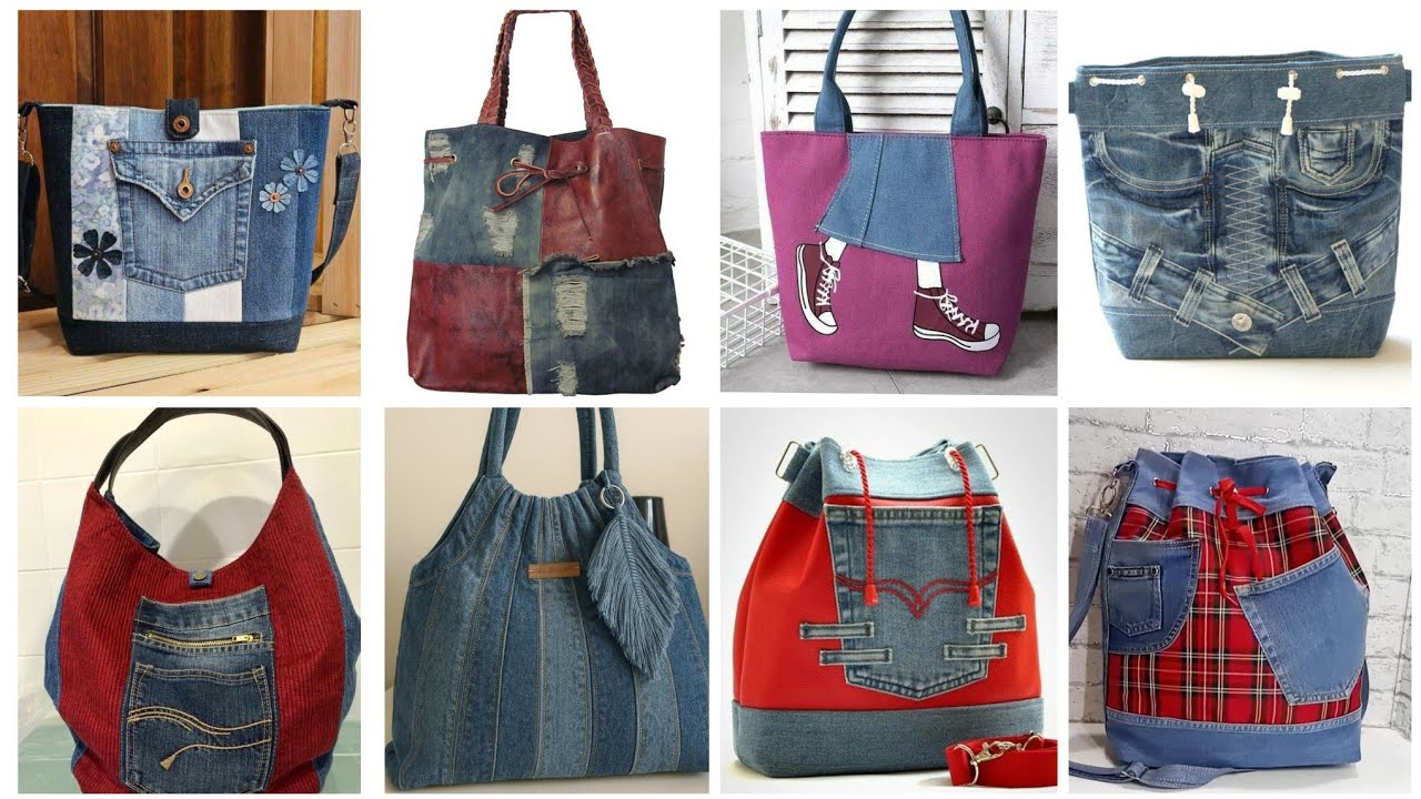Most demanding denim jeans bags ideas 