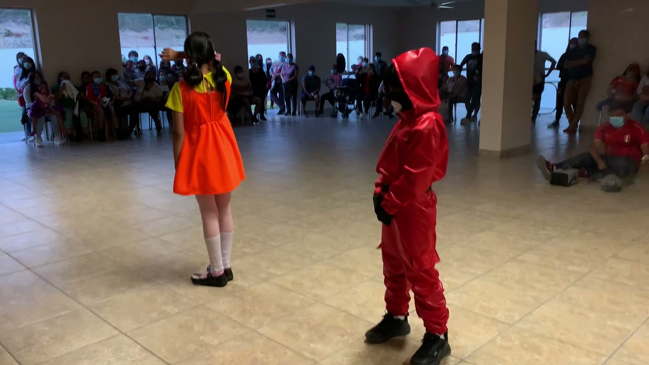 Música disco en el juego del calamar