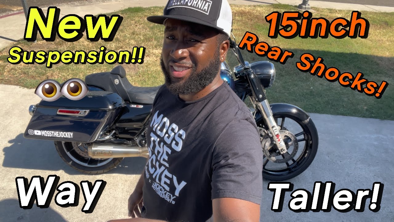 Geezer Engineering 15inch Rear Shocks 2019 Road King Way Better! 🔥