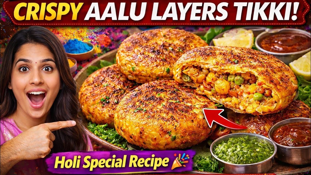 Crispy layers aalu spices filling lunch Box perfect snacks 🤤🥨 desi cooking village style recipe 🤤🤞