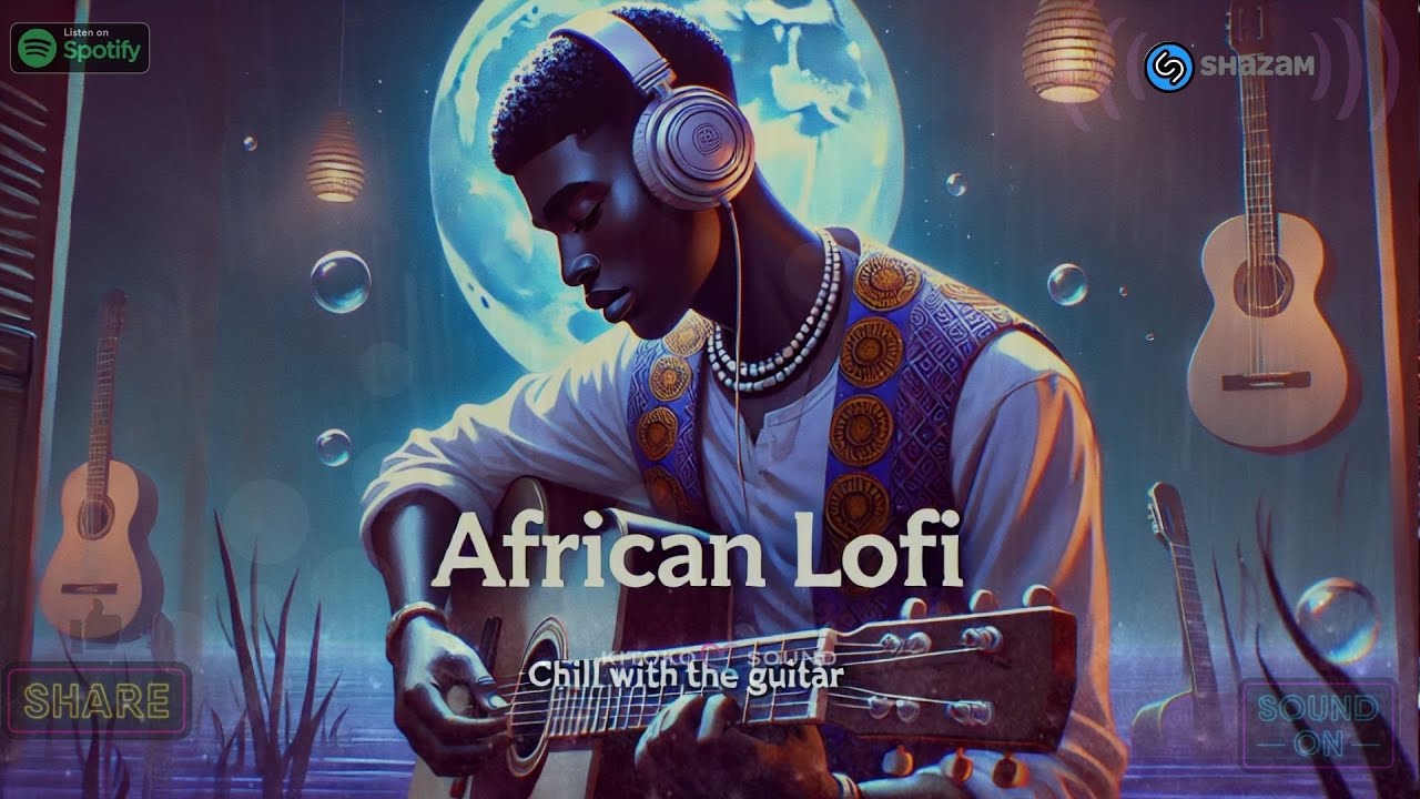 🌊African Lofi - Chill Afrobeats To Study, Focus