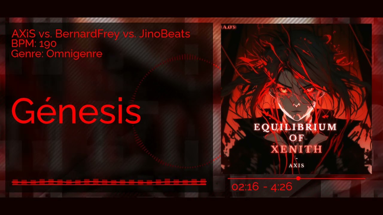 AXiS VS BernardFrey VS JinoBeats - G&eacute;nesis