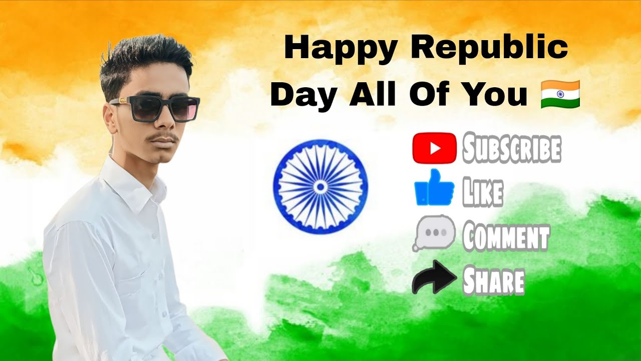 Happy Republic Day 🇮🇳 | गणतंत्र दिवस की हार्दिक  शुभकामनाएं 🧡🤍💚 | @AshfaqVlogs665