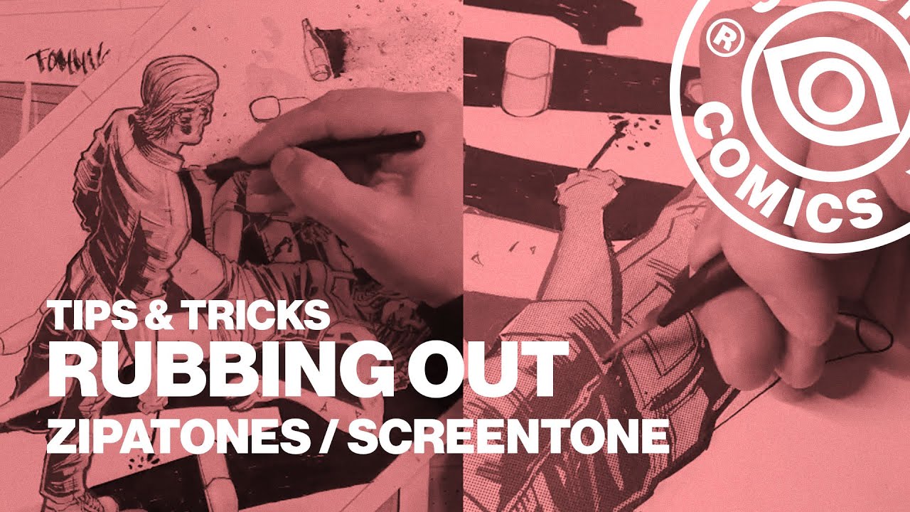 zipatone screentone w/ Japanese exacto! #comics #makingcomics #art #manga  #tips #tipsandtricks