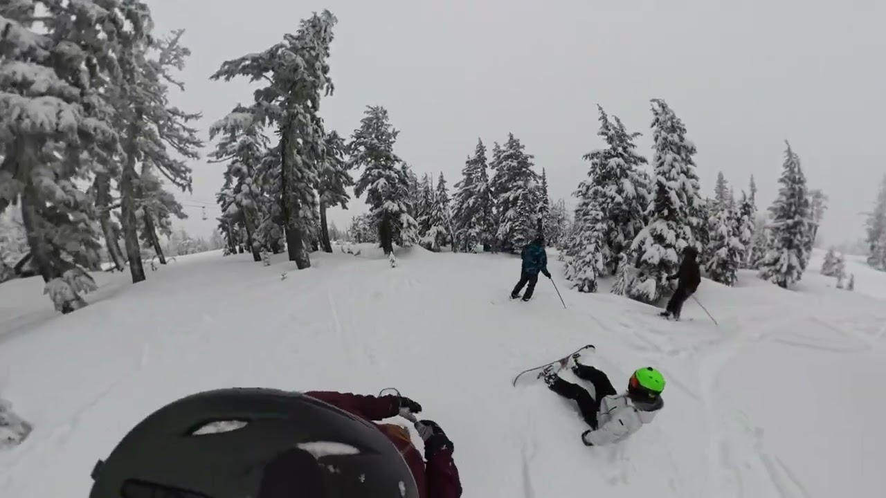 Powder Day @ Mt Hood Timberline with the boyz