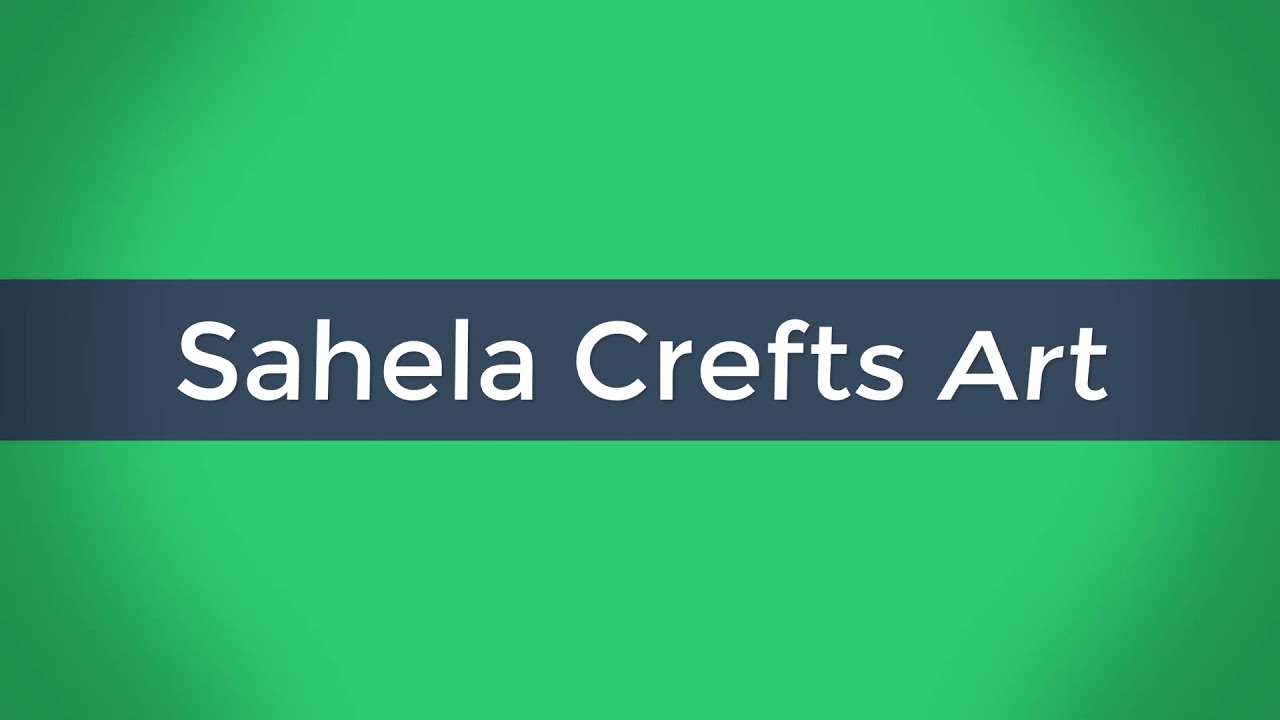 Sahela Crafts Art । Crefts Art । Saleha Painting । Helena's Craft ।  5-Minute Crafts Recycle