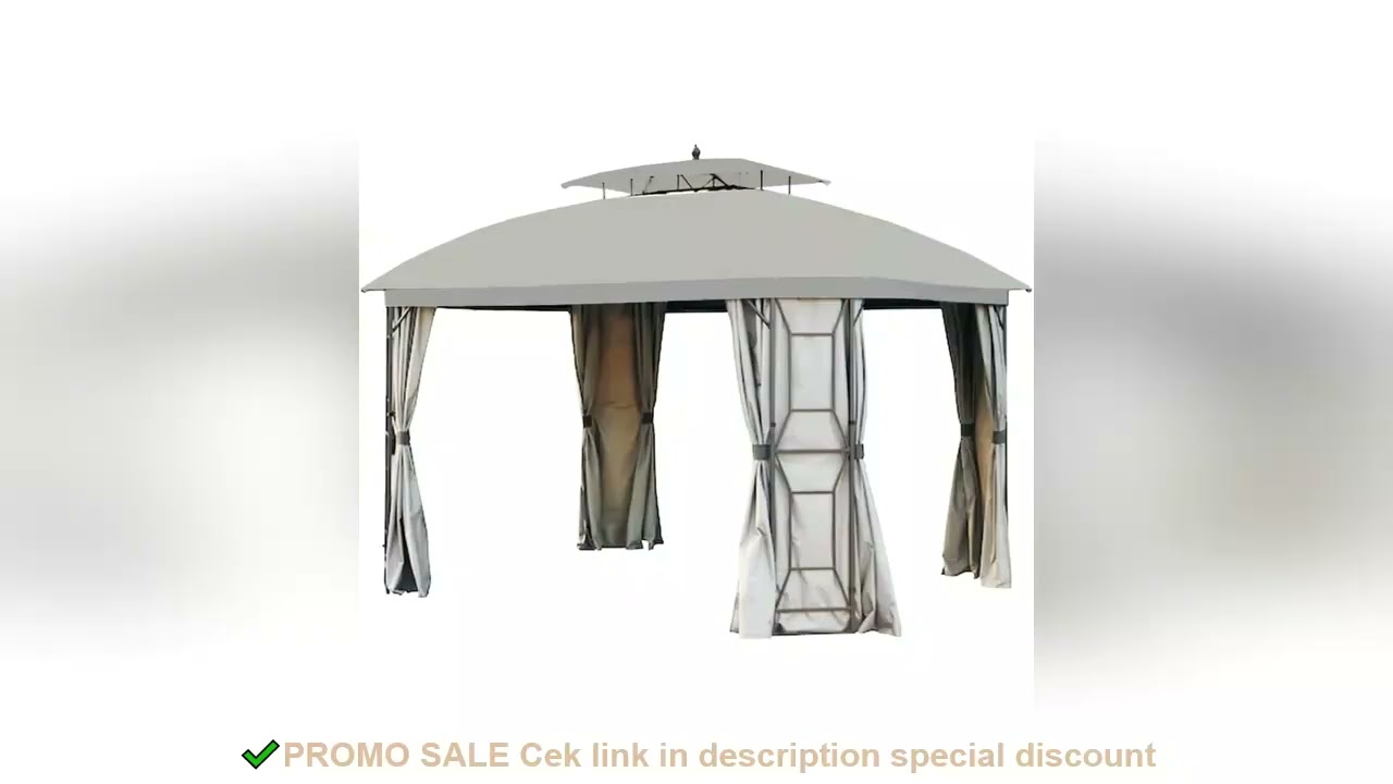 Replacement Canopy Top Cover Compatible with The Style Selections TPGAZ2236 Gazebo - RipLock 350 - S