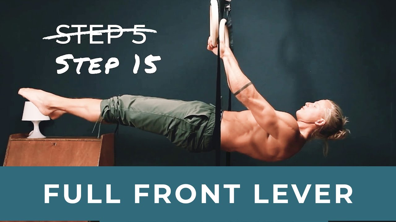 Передний рычаг кажется НЕВОЗМОЖНЫМ? Попробуйте! || Прогрессии Lost Front Lever &mdash; Учебник