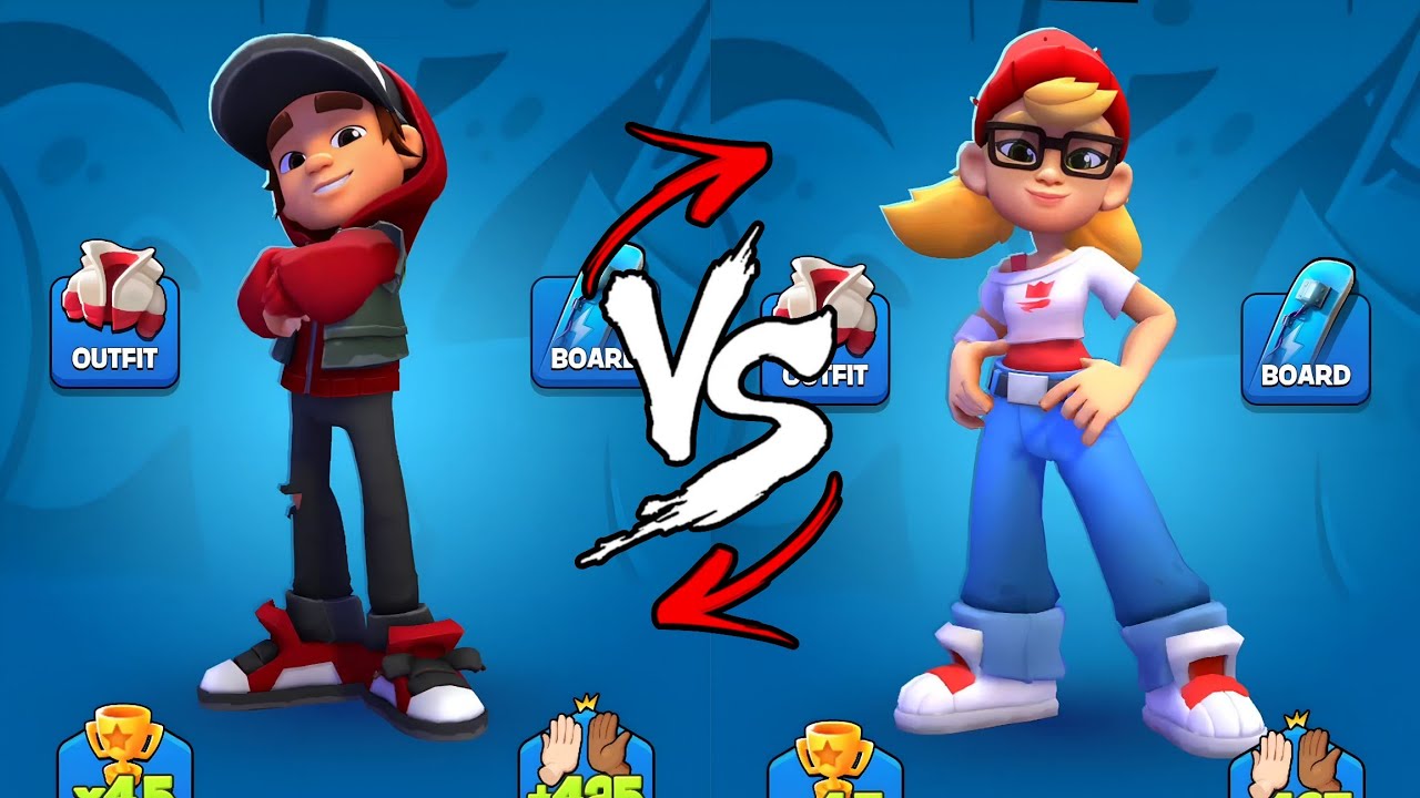 Jake vs. Tricky: The Ultimate Subway Surfers Showdown!