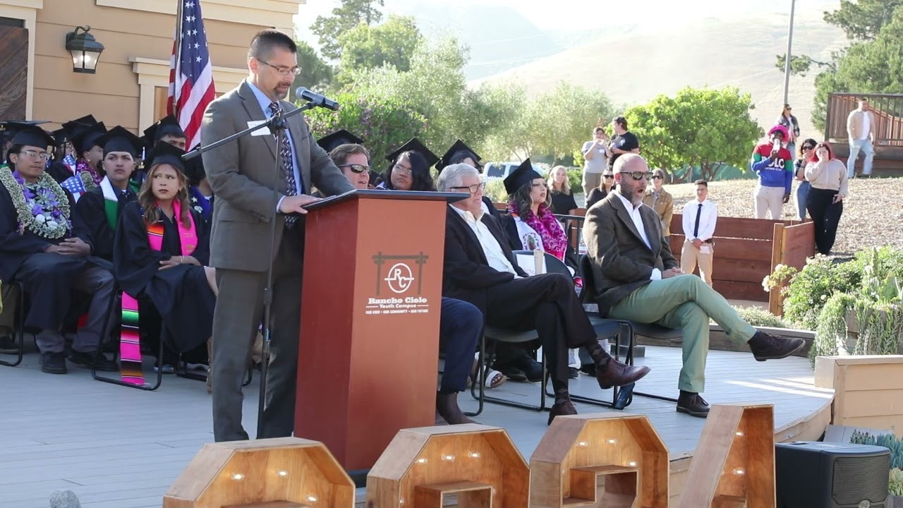 2024 Rancho Cielo Graduation - Keynote Speaker, Hartnell College President Michael Gutierrez