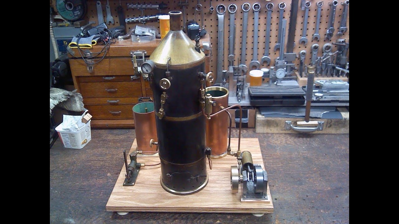 Antique Model Steam Plant Restoration