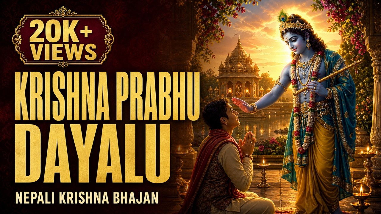 Nepali Bhajan - Krishna Prabhu Dayalu - Nepali Krishna Bhajan कृष्ण प्रभु दयालु #srdbhakti