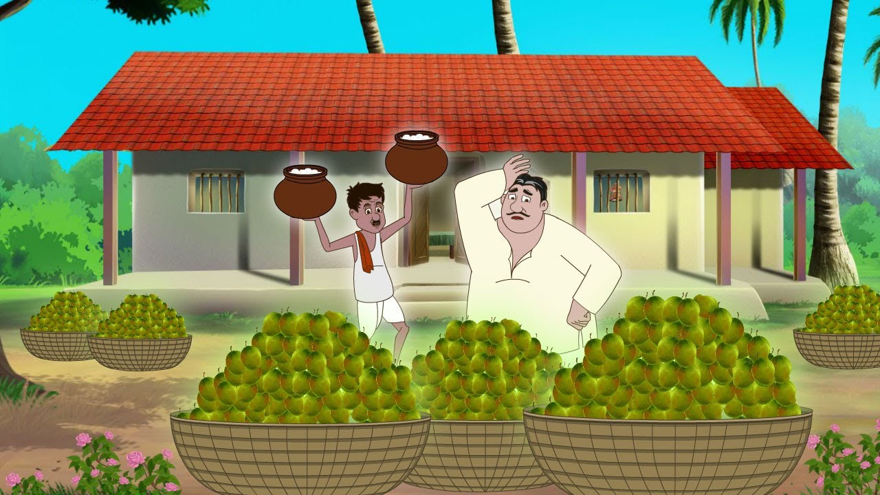 रसगुल्ले का अचार | Rasgulle ka achaar | Funny Hindi Comedy Story || New Animated Kahani 2025