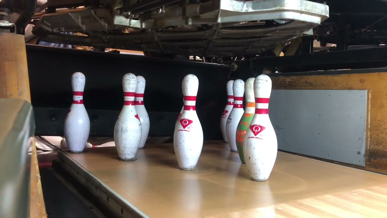 Up Close Bowling on an AMF 82-70 Pinsetter
