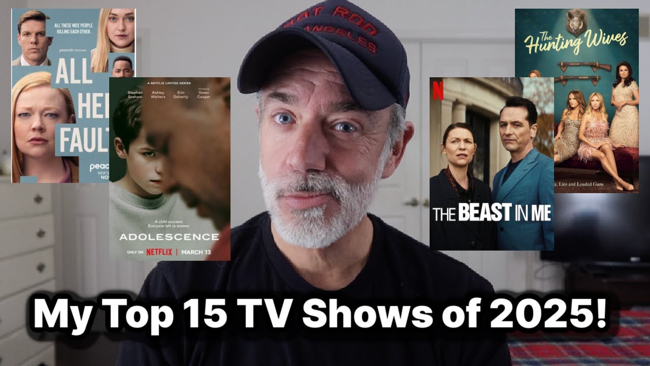 MY TOP 15 TV SHOWS OF 2025!