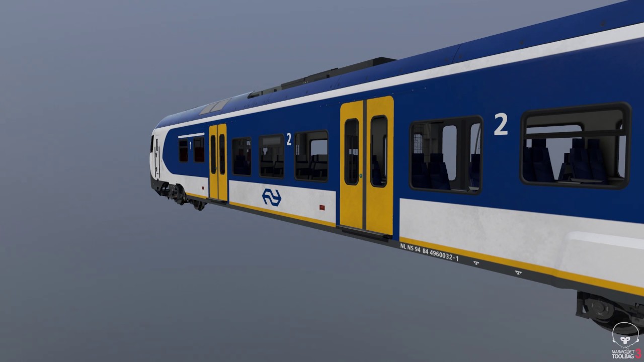 ChrisTrains Stadler Flirt 3 with PBR textures.