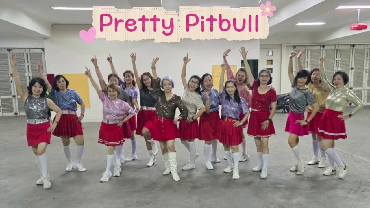 Pretty Pitbull.  Line Dance