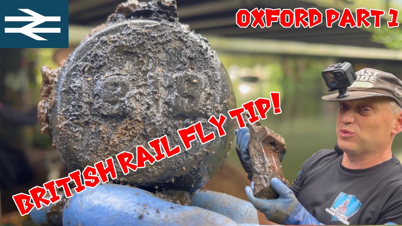 BRITISH RAIL FLY TIPPING DISCOVERED Magnet Fishing #294