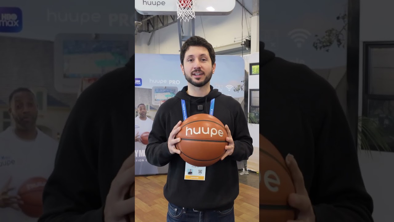Full Size Smart Basketball HUUPE for indoor and outdoor