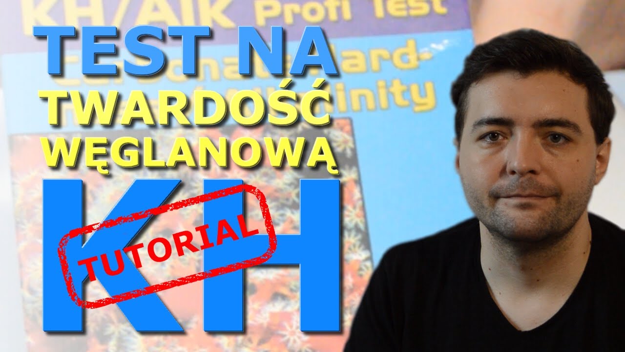 Test kropelkowy akwarium morskie Twardość węglanowa KH Salifert tutorial (instrukcja)