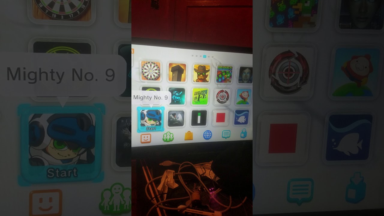 My Wii u digital library