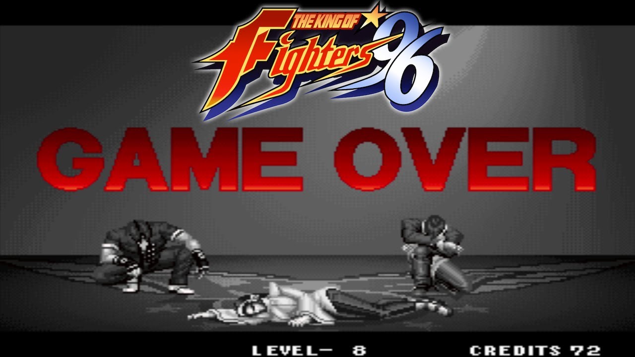 King of Fighters 96 - Game Over Compilation - 拳皇96敗北片集