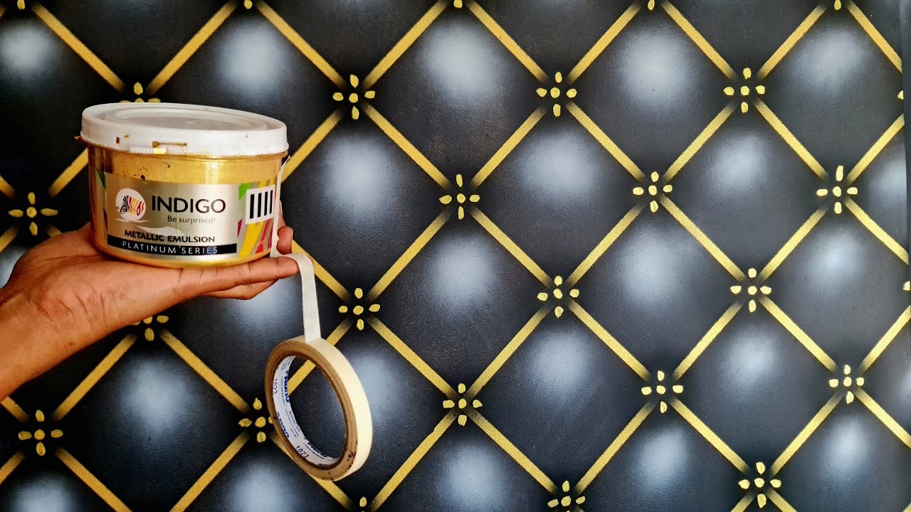 INDIGO GOLD EMULSION// INTERIOR CHECKS DESIGN