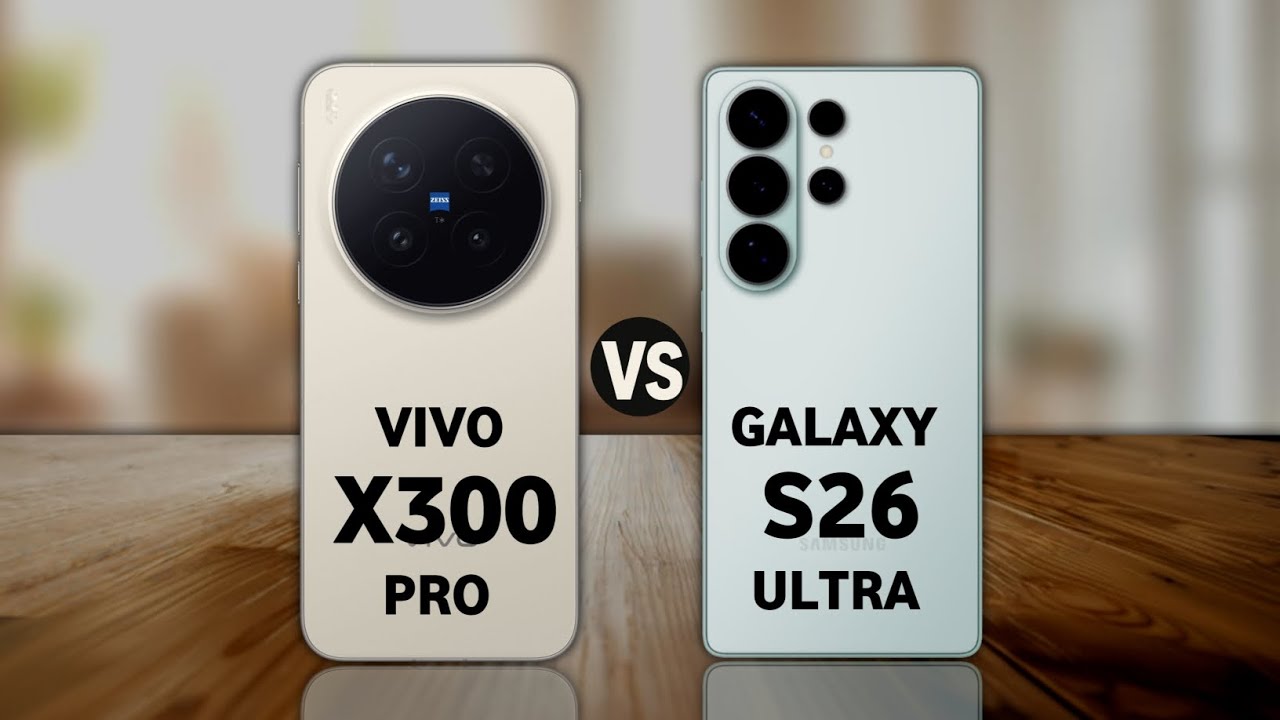 VIVO X300 Pro Vs SAMSUNG Galaxy S26 Ultra Comparison 
