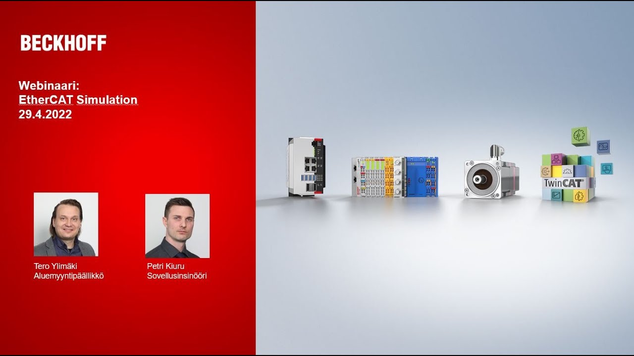 Webinaari: EtherCAT Simulation, 29.4.2022