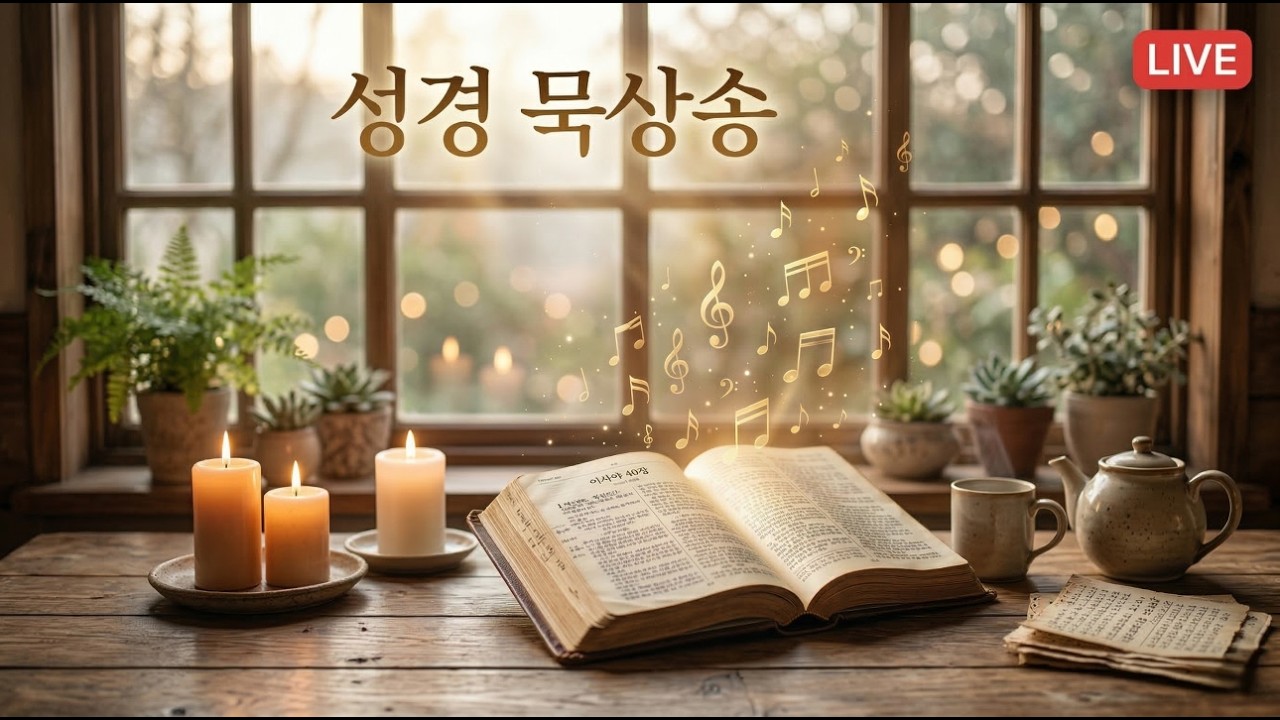 🎵 창세기~신명기 몰아듣기 | 기도와 묵상을 위한 잔잔한 찬양 | Peaceful Bible Meditation Music
