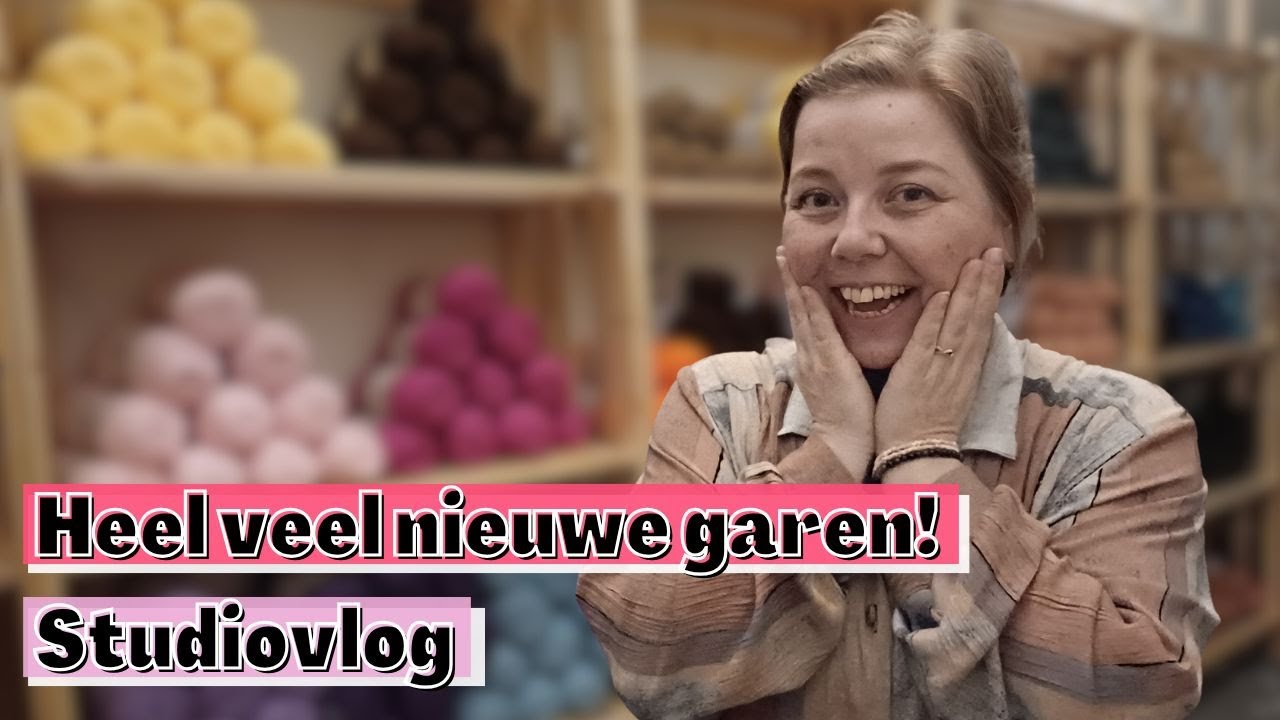 Nieuwe Garen Unboxen, Journal spullen Opruimen & Verder Haken aan Mijn Vest | Creatieve weekvlog