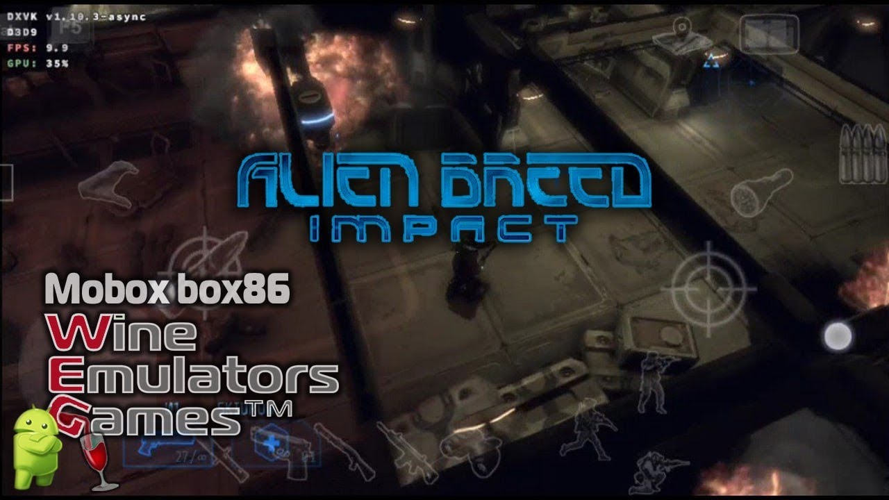 Alien Breed: Impact & Mobox box86 & Android