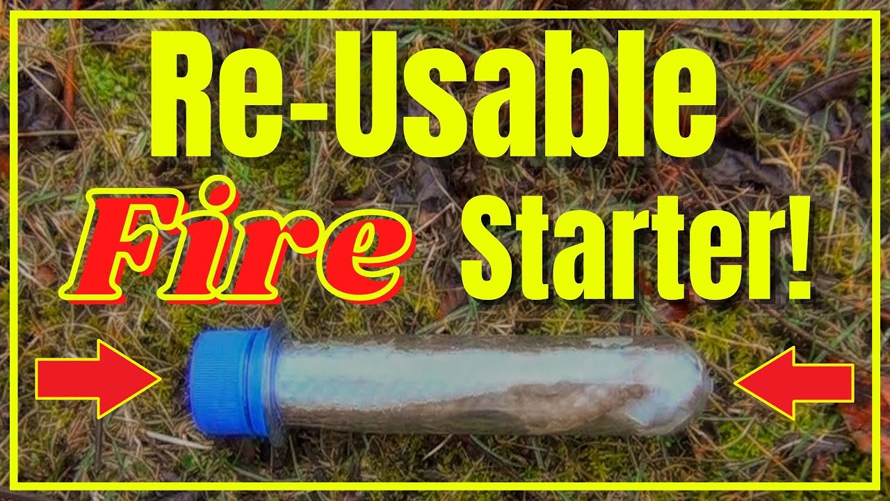 Re-Usable Fire Starter! [ Cheap and Easy ]