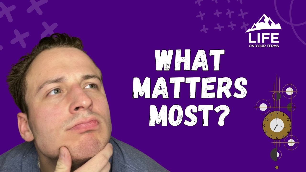 Feel Better, Live Better: Align How You Spend Your Time With What Matters
