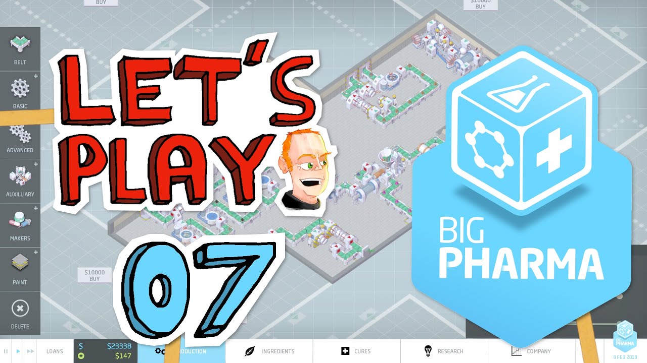 Big Pharma - ep 7 - Highest Quality Blue Crystals  - Let's Play