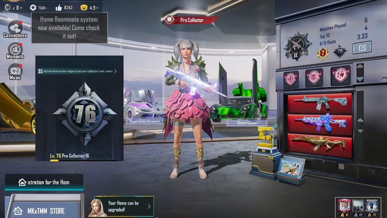 RARE & GAMEPLAY ACCOUNT IN CHEAP | 243 TOTAL MYTHIC8/10 ULTIMATE FASHION 76 COLLECTION LEVEL