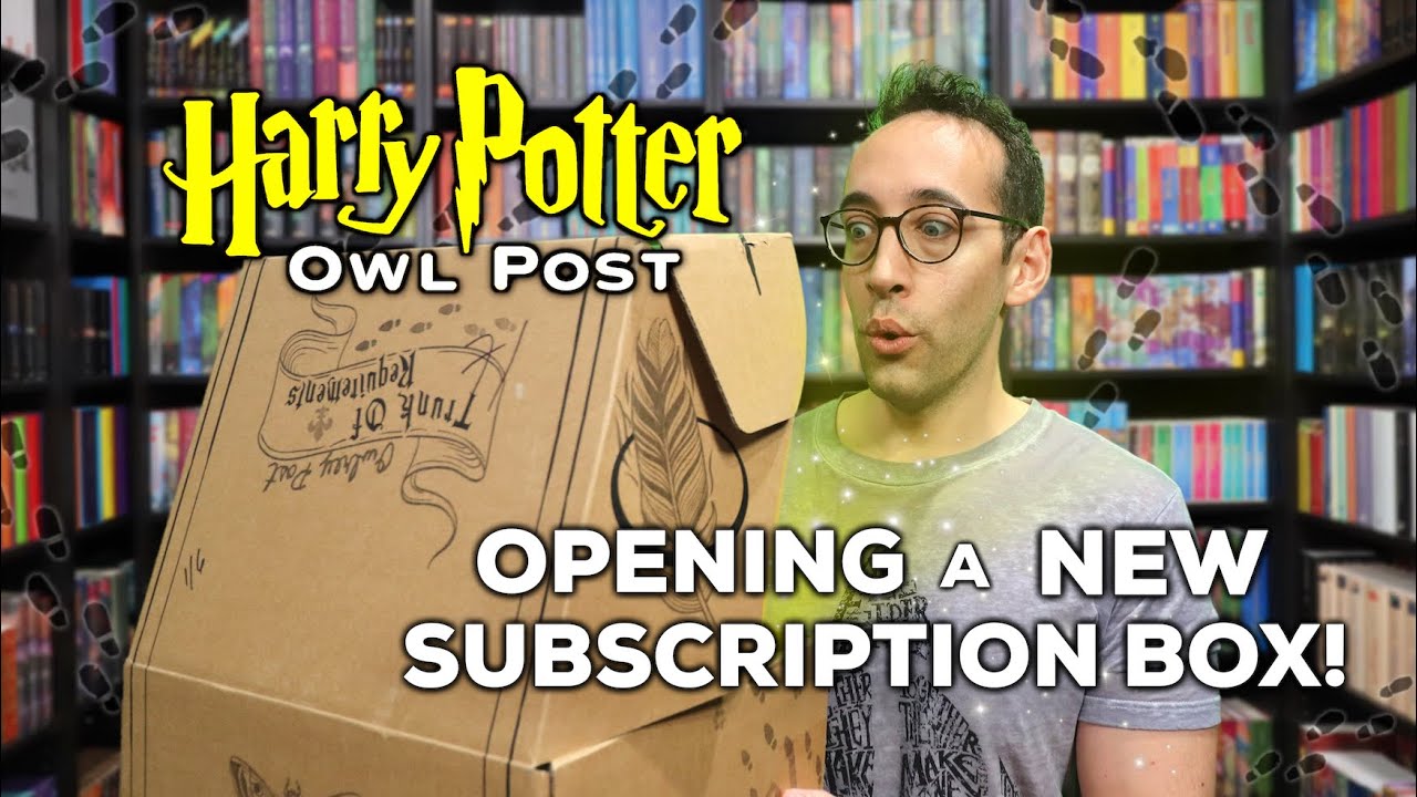 A BRAND NEW Harry Potter Subscription Box | Trunk of Requirements