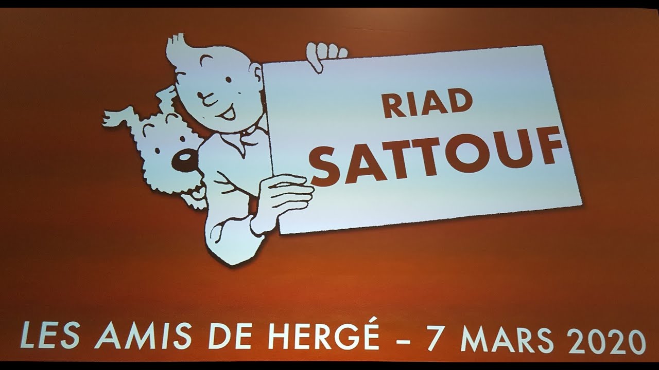 Riad Sattouf - Les amis de Hergé 2020
