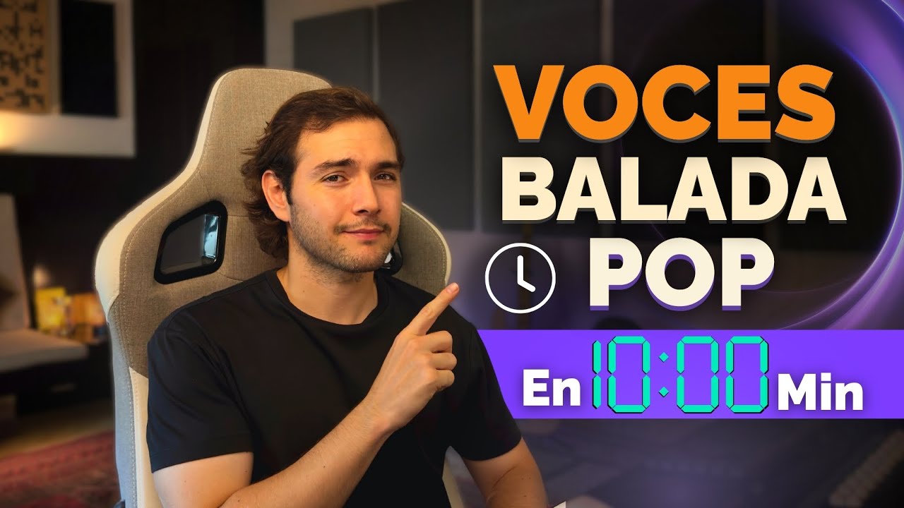 C&oacute;mo Mezclar VOCES Balada Pop en 10 Minutos