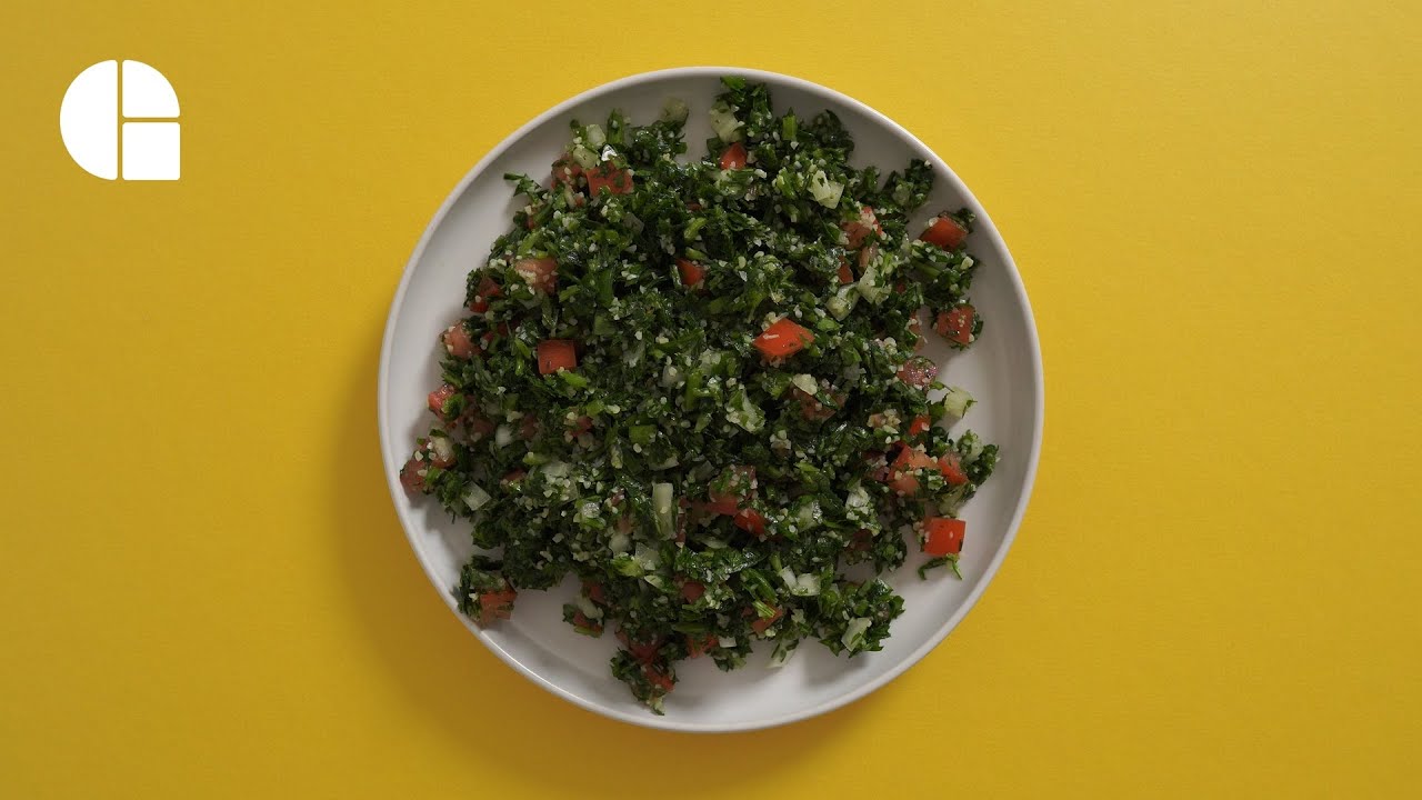 Middle Eastern Parsley Salad (Tabbouleh) 🌿 The Most Typical Recipe! 📊✅