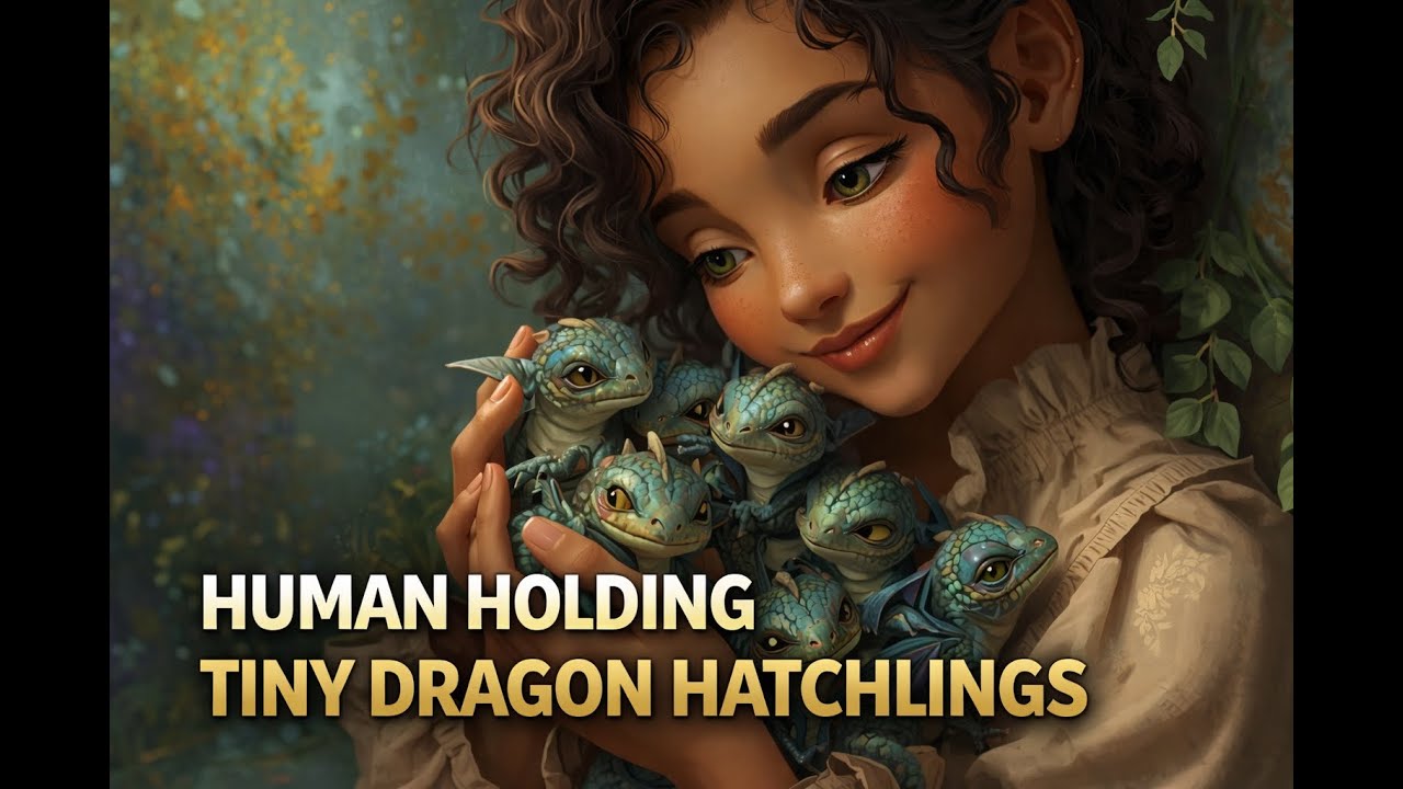 Tiny Dragons Crawled Into a Human’s Blanket—The Reason Melted Hearts | HFY | An Dark Dragon Story