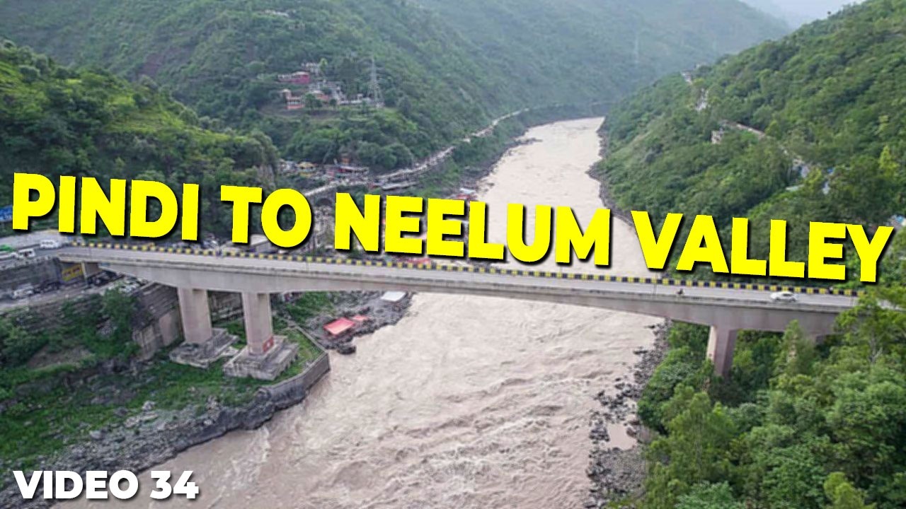 Rawalpindi to Muzaffarabad on Local Bus | Neelum Valley Azad Kashmir Tour | Azam Munir | Video 33