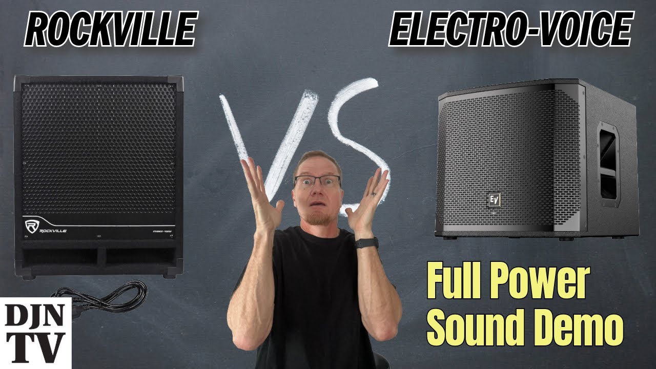 Неожиданные результаты! Тест громкости на открытой акустике: Rockville, Electro-Voice RBG12s и EL...