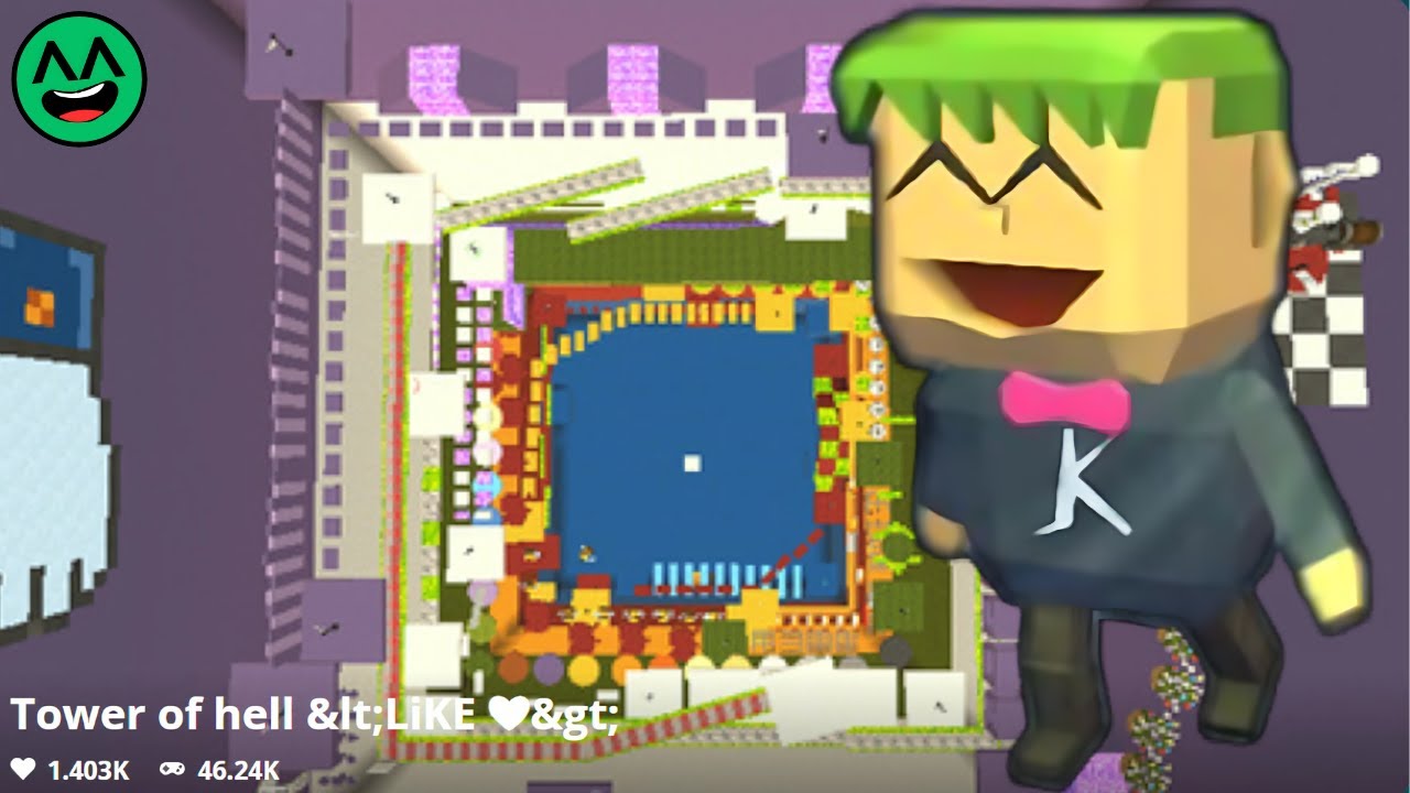 Kogama | Tower of hell (LiKE ❤) - Speedrun
