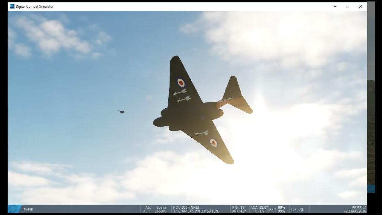 Gloster Javelins with AIM9s part2 (DCS)