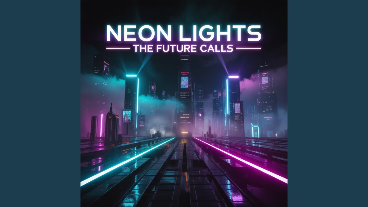 Neon lights the future calls