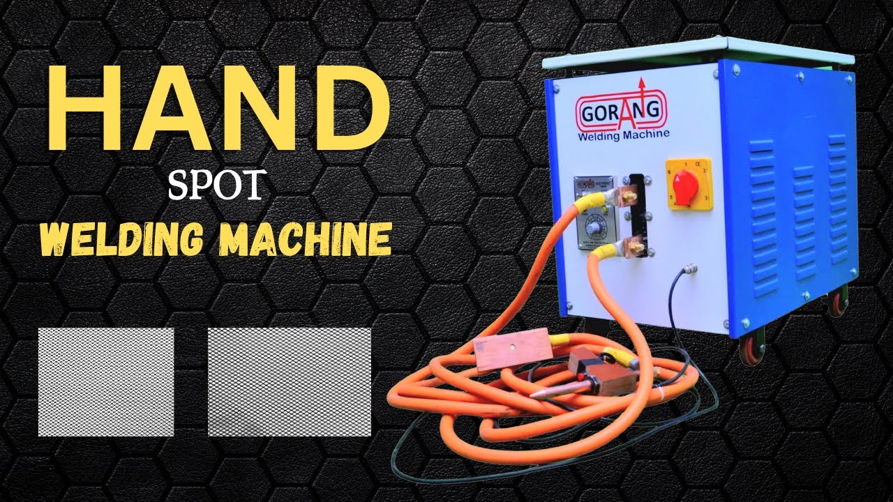 Hand Spot Welding Machine with Roller and Spot Welding Gun #gorang #handspotwelding